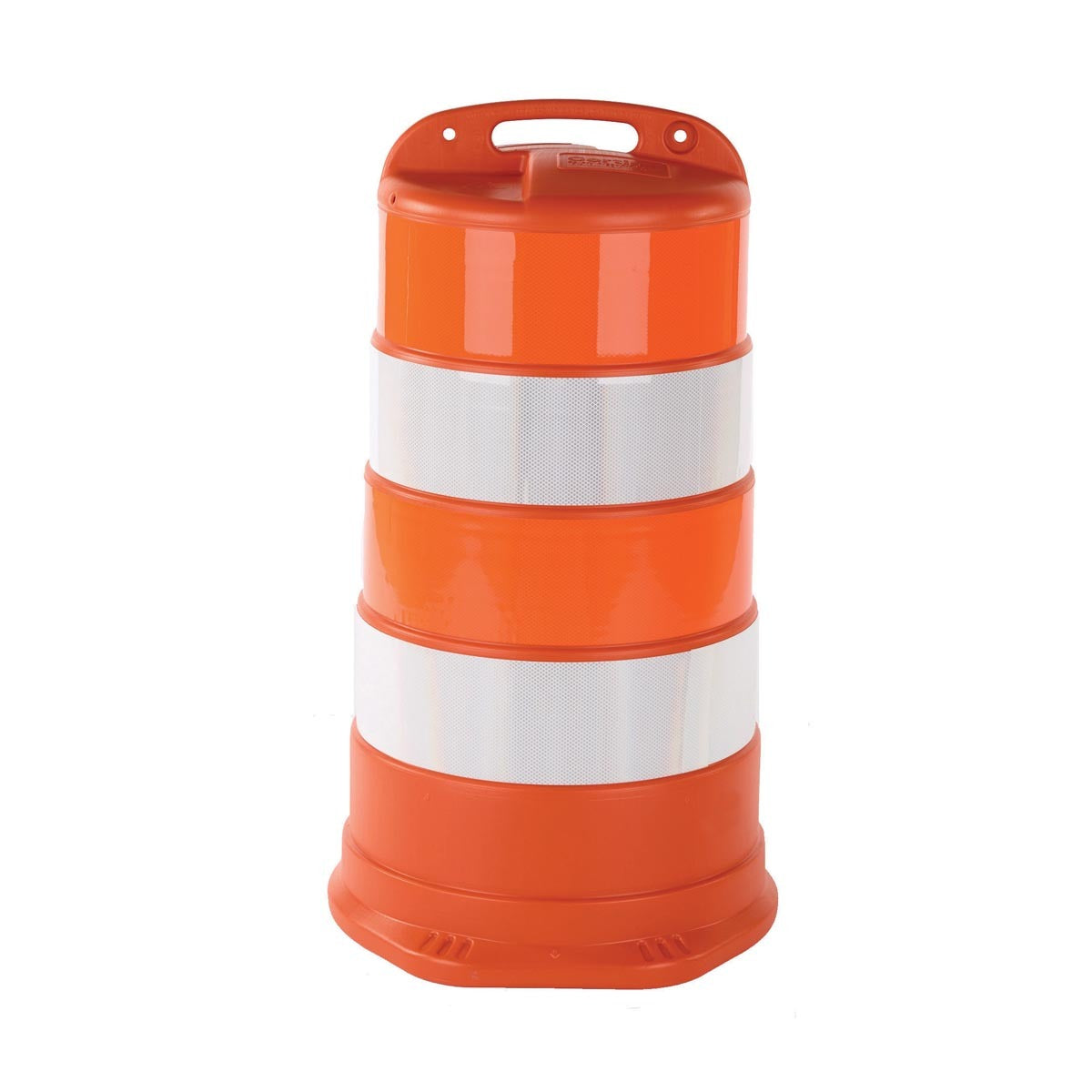 Cortina Safety Products 23" X 23" X 36" Orange Polyethylene Barrel