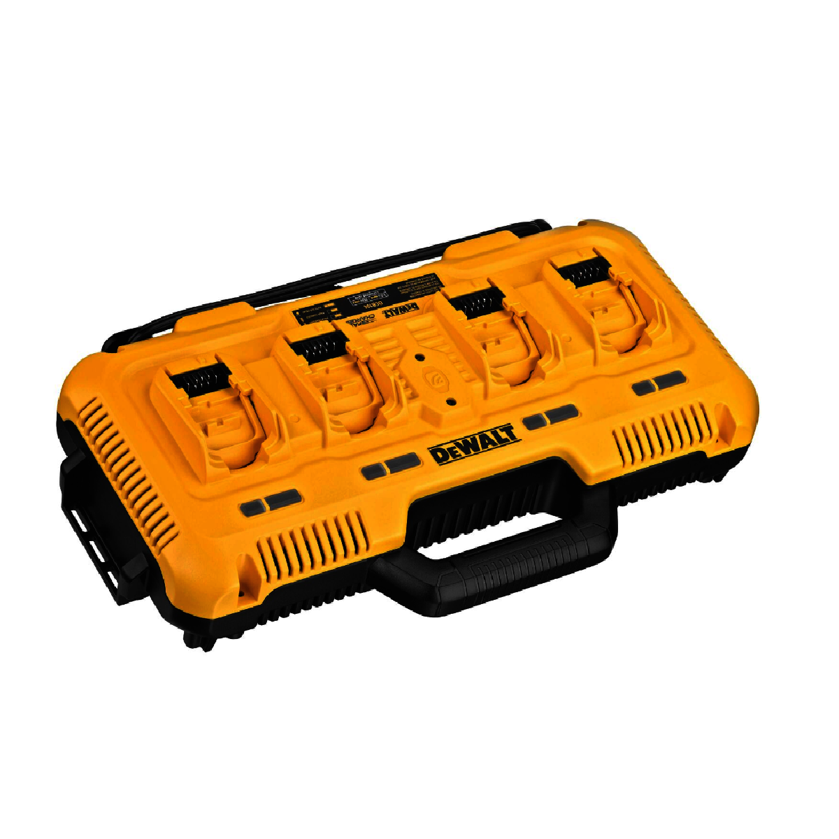 DEWALT® 120 Volt Four-Port Fast Charger For 12V MAX, 20V MAX, And FLEXVOLT 20V/60V MAX Batteries