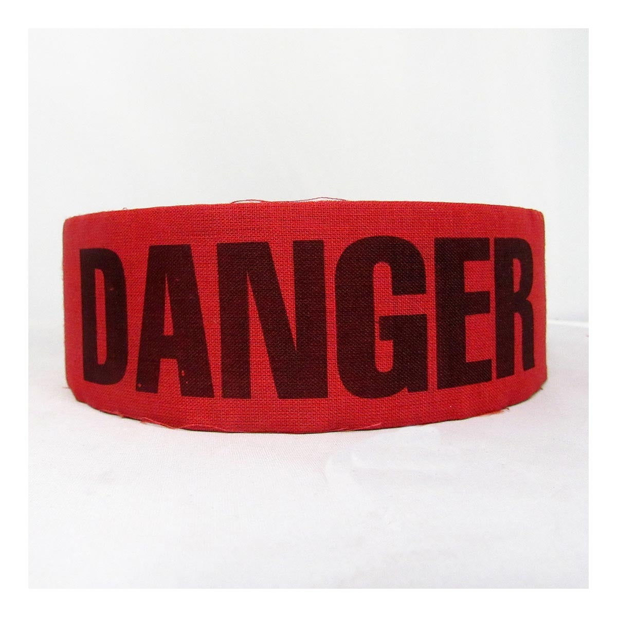 Harris Industries 2" X 200' Red Cotton Barricade Tape "DANGER"