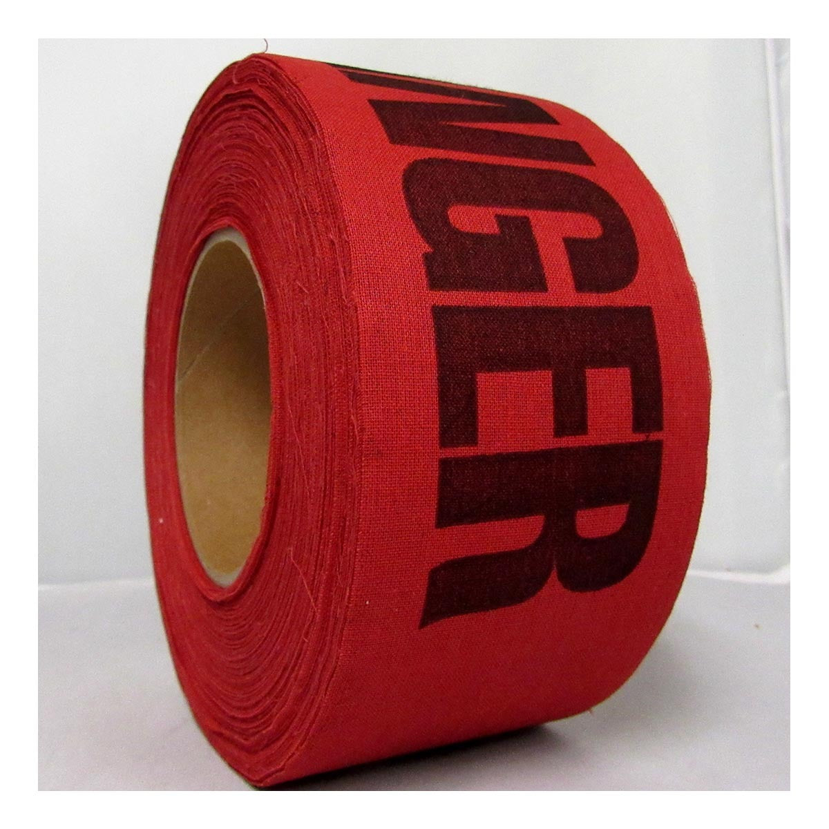 Harris Industries 3" X 200' Red Cotton Barricade Tape "DANGER"