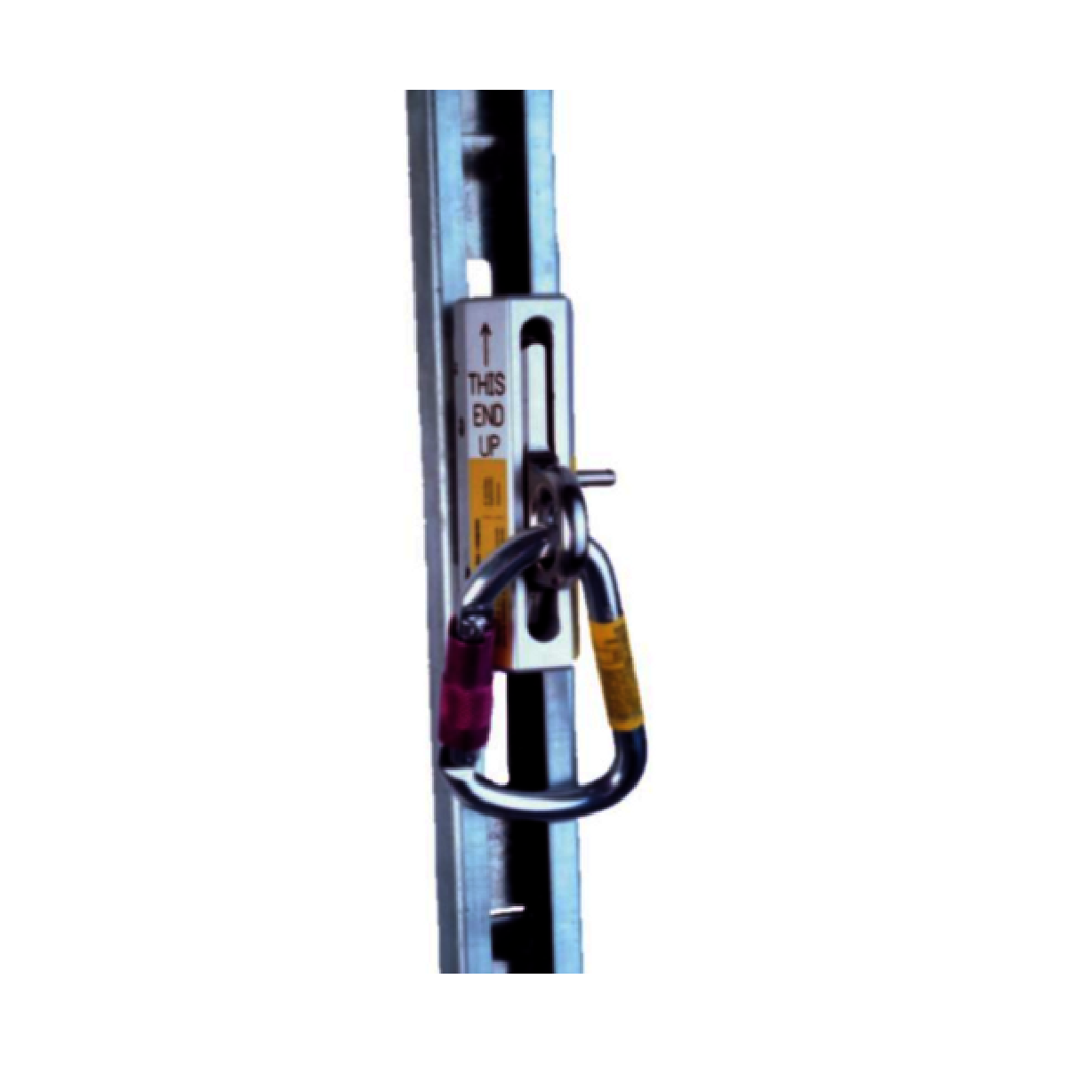 MSA Dyna-Glide® Rigid Rail Fall Protection System Anchorage Connector With Stainless Steel | Aluminum