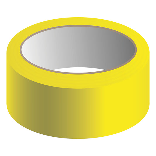 NMC™ 3" X 108' Yellow 6 mil Vinyl Floor Marking Tape