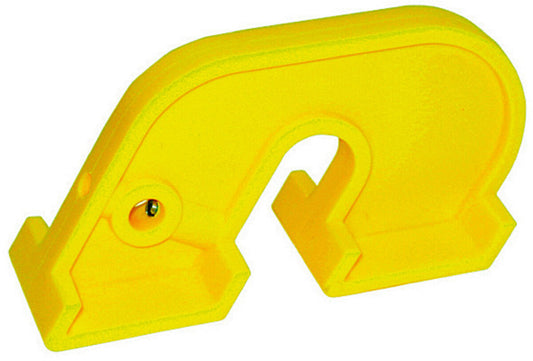 Reece Safety Yellow Nylon Electrical Lockout Device (Padlocks Sold Seperately)