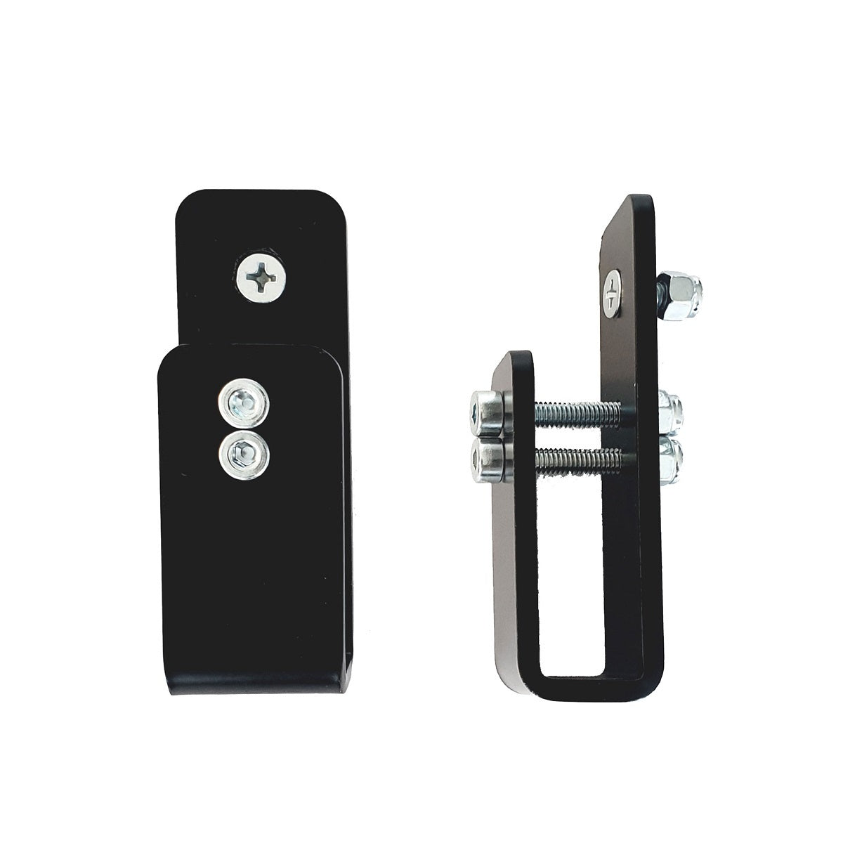 Visual Workplace Inc  Black Forklift Safety Bracket Kit