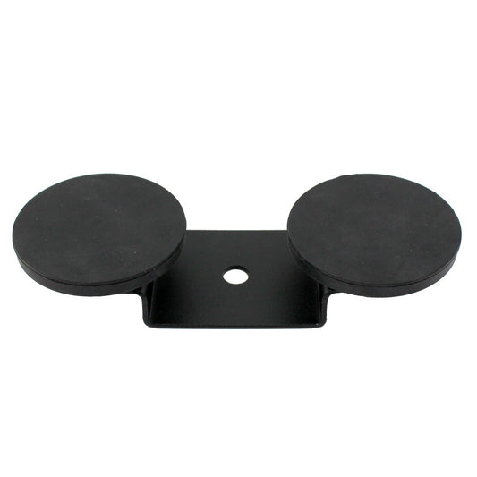 Visual Workplace Inc  Black Magnet Double Mount