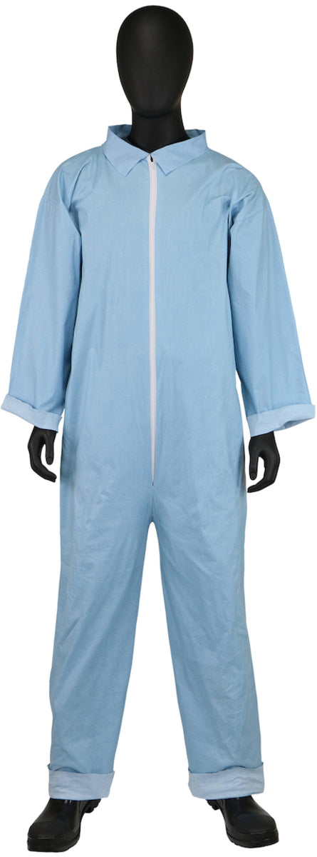 RADNOR™ Medium Blue Posi-Wear® FR™  Disposable Coveralls