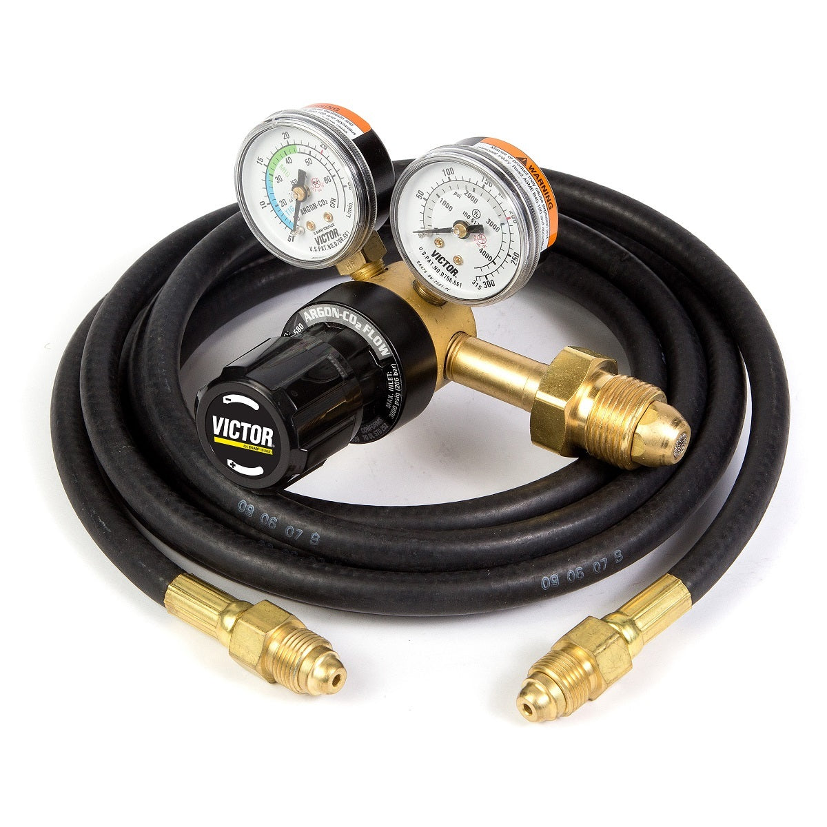 Victor® Model GF150 Light Duty Inert Gas Single Stage Regulator, CGA-032 With 10' Hose