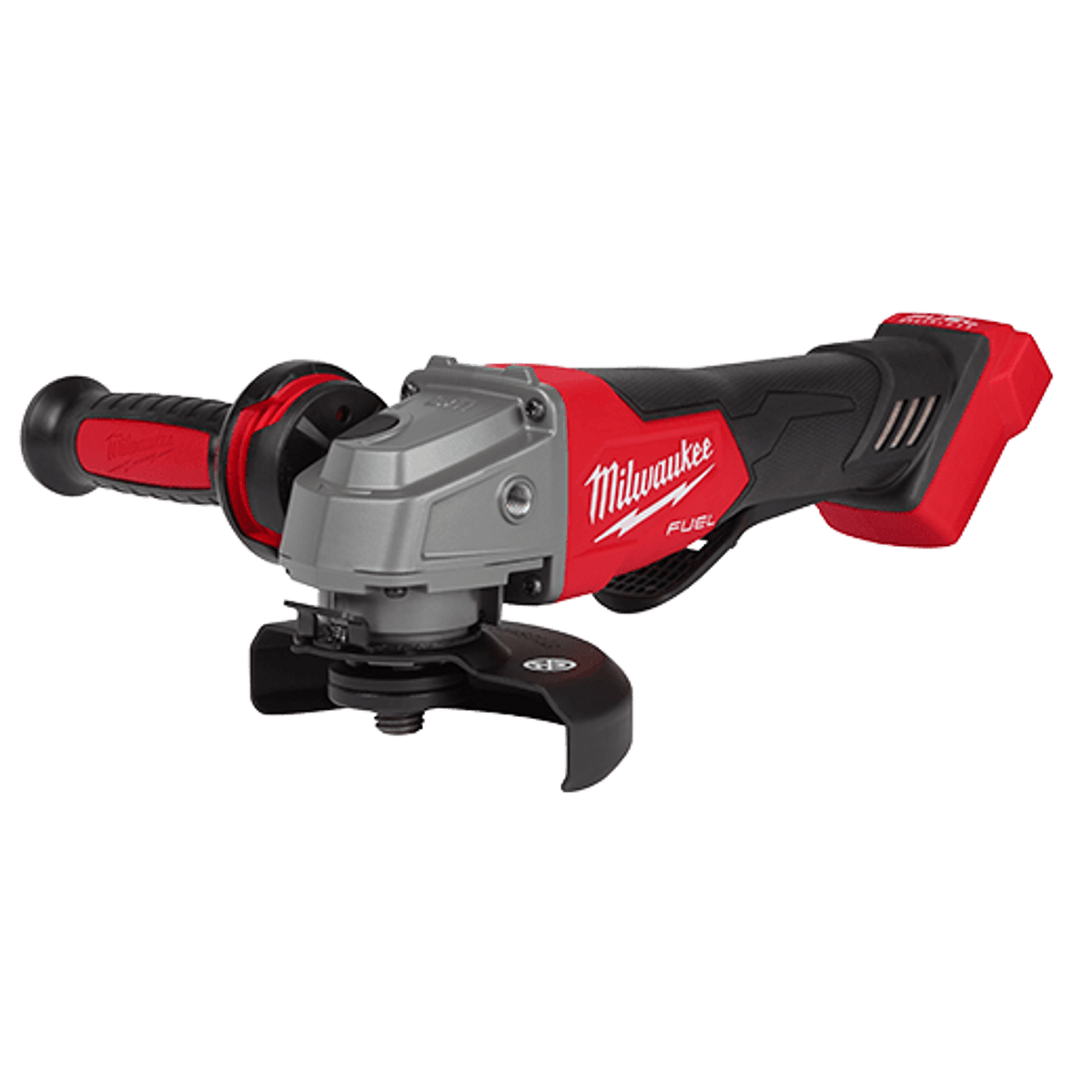 Milwaukee 2880-20 M18 FUEL Cordless Grinder, 4-1/2 in Dia Wheel, 5/8-11 Arbor/Shank, 18 VDC, Lithium-Ion Battery, Paddle No-Lock Switch