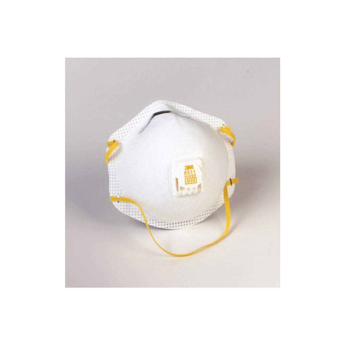 3M™ 051138-54343  8511 Disposable Particulate Respirator W/Cool Flow Exhalation Valve and Adjustable M-Nose Clip, N95, (10/BX) (Per Box)