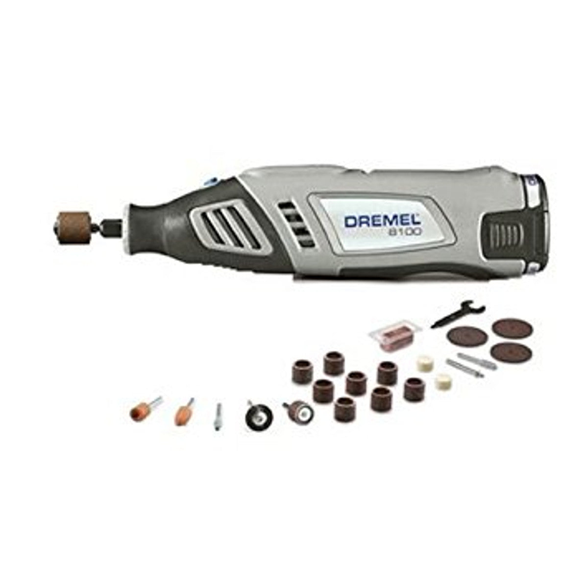 Dremel 8100-N/21  8V Max Cordless Rotary Tool Kit with 21 Accessories and Carrying Case