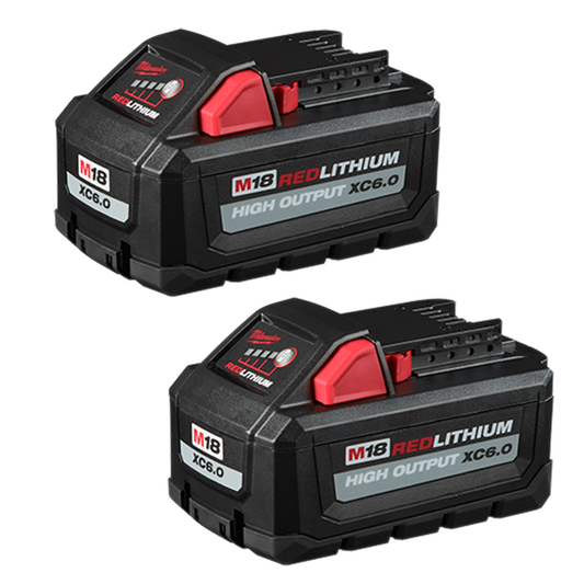 Milwaukee 48-11-1862 Battery M18 6.0Ah 2/Pk