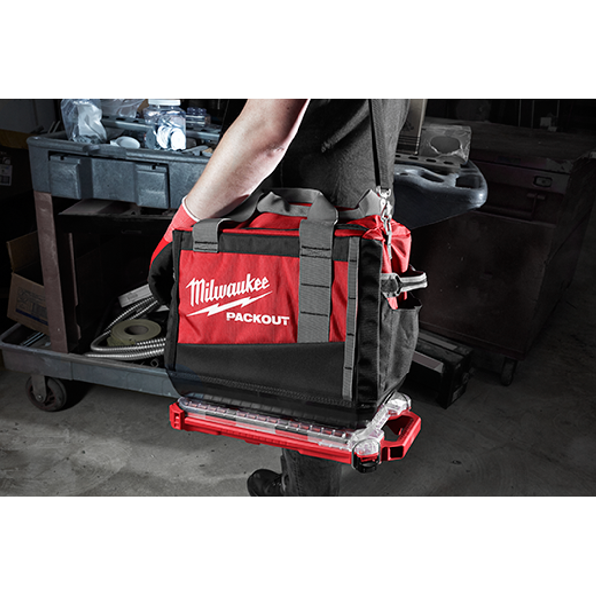 Milwaukee Tool 48-22-8436 PACKOUT 5-Compartment Low-Profile Compact Organizer