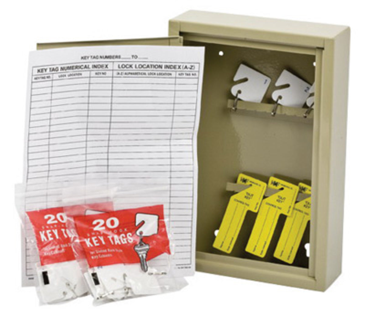 Brady® Tan Steel Lockout Station