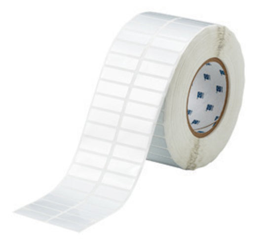 Brady® 1/2" X 1 1/2" Silver MetaLabel™ Metallic Appearance Polyester Label (10000 Per Roll)