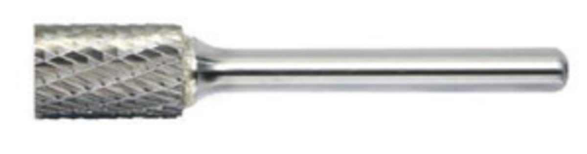 RADNOR™ SA-1L6DC 1/4" X 5/8" Cylindrical (No End Cut) Shape Double Cut Carbide Burr