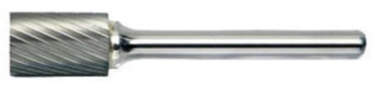 RADNOR™ SA-9SC 1" X 1" Cylindrical (No End Cut) Shape Single Cut Carbide Burr