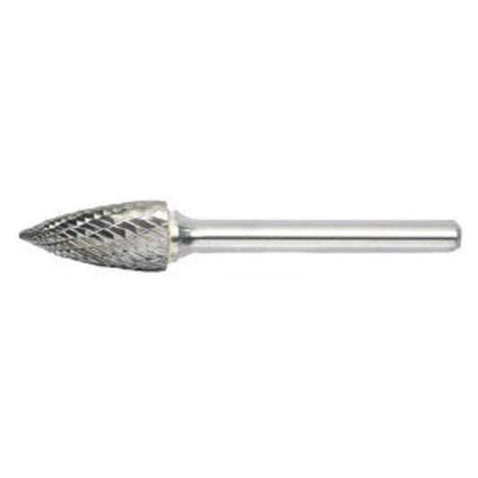 RADNOR™ SG-6DC 5/8" X 1" Pointed Tree Shape Double Cut Carbide Burr