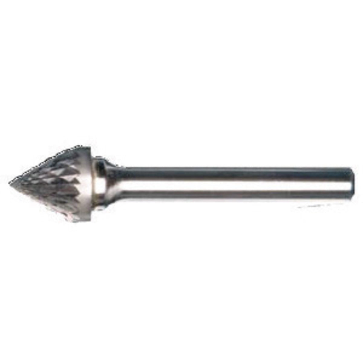 RADNOR™ SJ-5DC 1/2" X 7/16" 60° Cone Shape Double Cut Carbide Burr