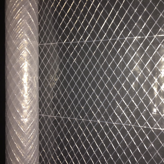 Midwest Canvas 20' X 100' Clear 10 mil String Reinforced Poly Film