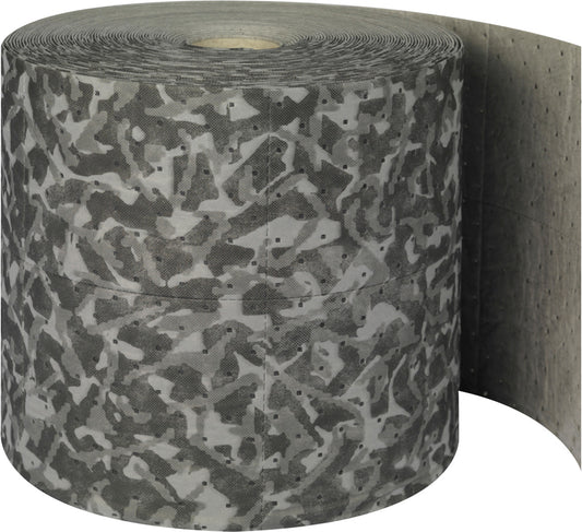 Brady® 15" X 150' BattleMat® Gray Polypropylene Sorbent Roll