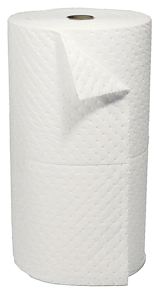 Brady® 30" X 150' SXT® White And Blue Polypropylene Sorbent Roll