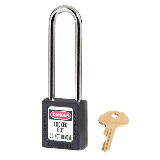 Black Thermoplastic Zenex™ Padlock