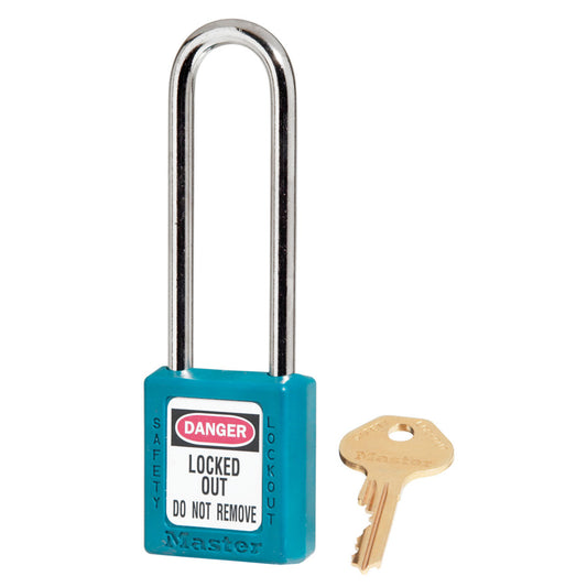 Teal Thermoplastic Zenex™ Padlock