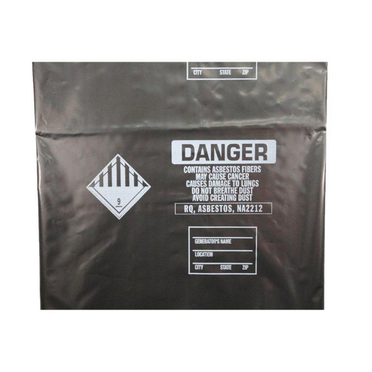 TM Poly 30" X 40" Black 6 mil Polyethylene Disposal Bag