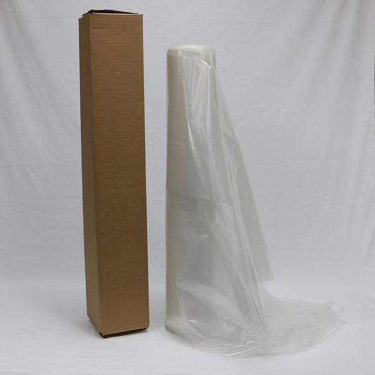 TM Poly 4' X 500' Clear 4 mil Polyethylene Plastic Sheeting