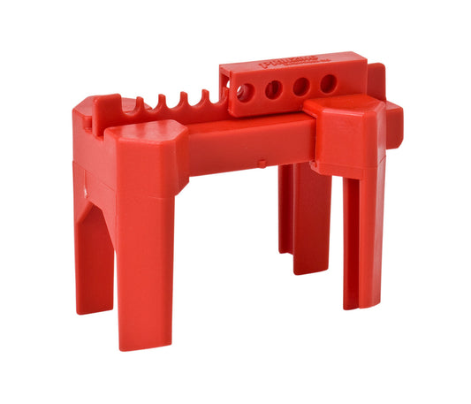 Brady® 4.07" X 3 1/20" X 5.31" Red Prinzing® Ultra-Tough Polypropylene Lockout Device