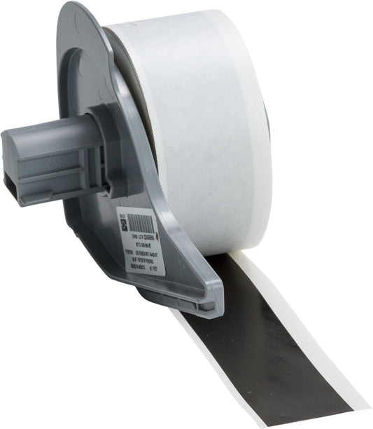 Brady® 1" X 50' Black BMP®71 Permanent Acrylic Vinyl Label (50 ft Per Roll)