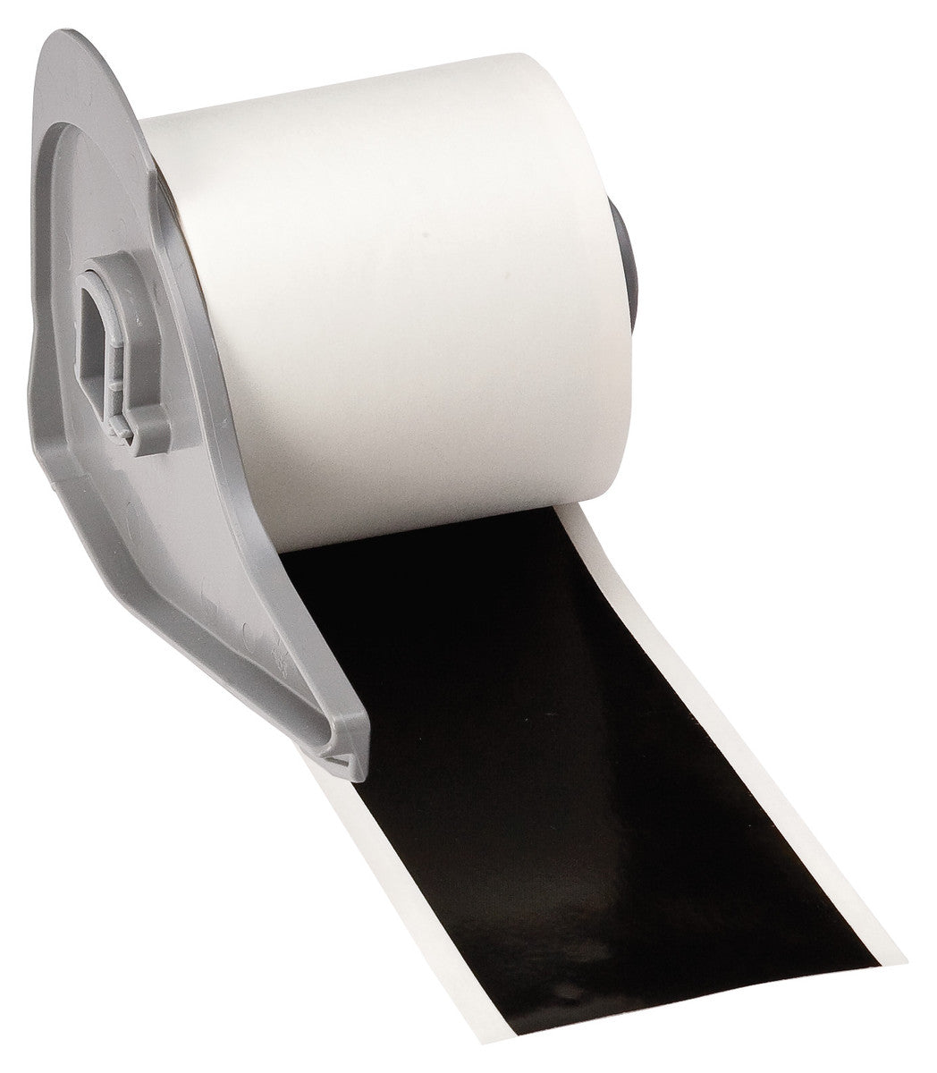 Brady® 2" X 50' Black BMP®71 Permanent Acrylic Vinyl Label (50 ft Per Roll)