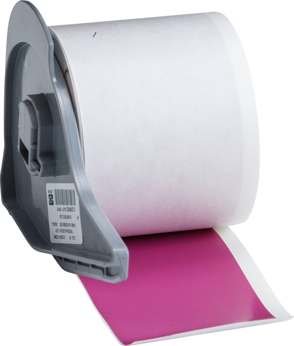 Brady® 2" X 50' Purple BMP®71 Permanent Acrylic Vinyl Label (50 ft Per Roll)