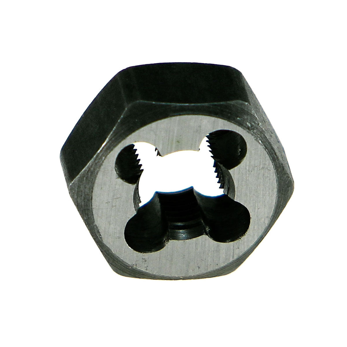 Drillco Series 3300E 3/8" - 24 High Speed Steel Hexagon Threading Die