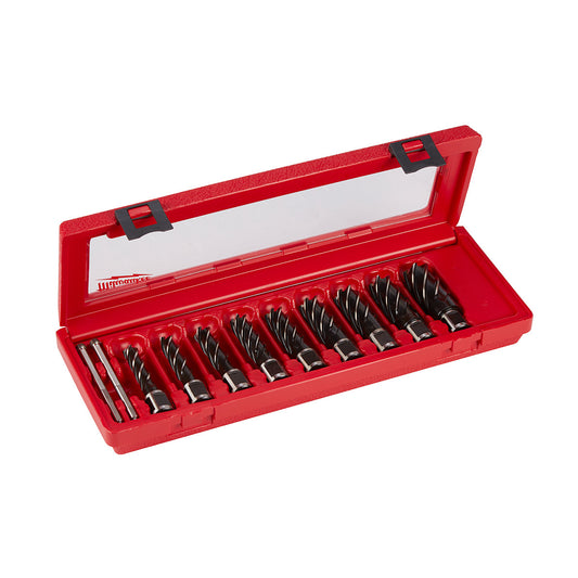 Milwaukee® 1/2" - 15/16" X 2" Annular Cutter Set