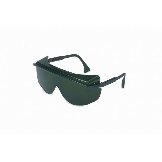 Honeywell Uvex Astrospec OTG® 3001 Black Safety Glasses With Shade 5.0 Anti-Scratch/Hard Coat Lens