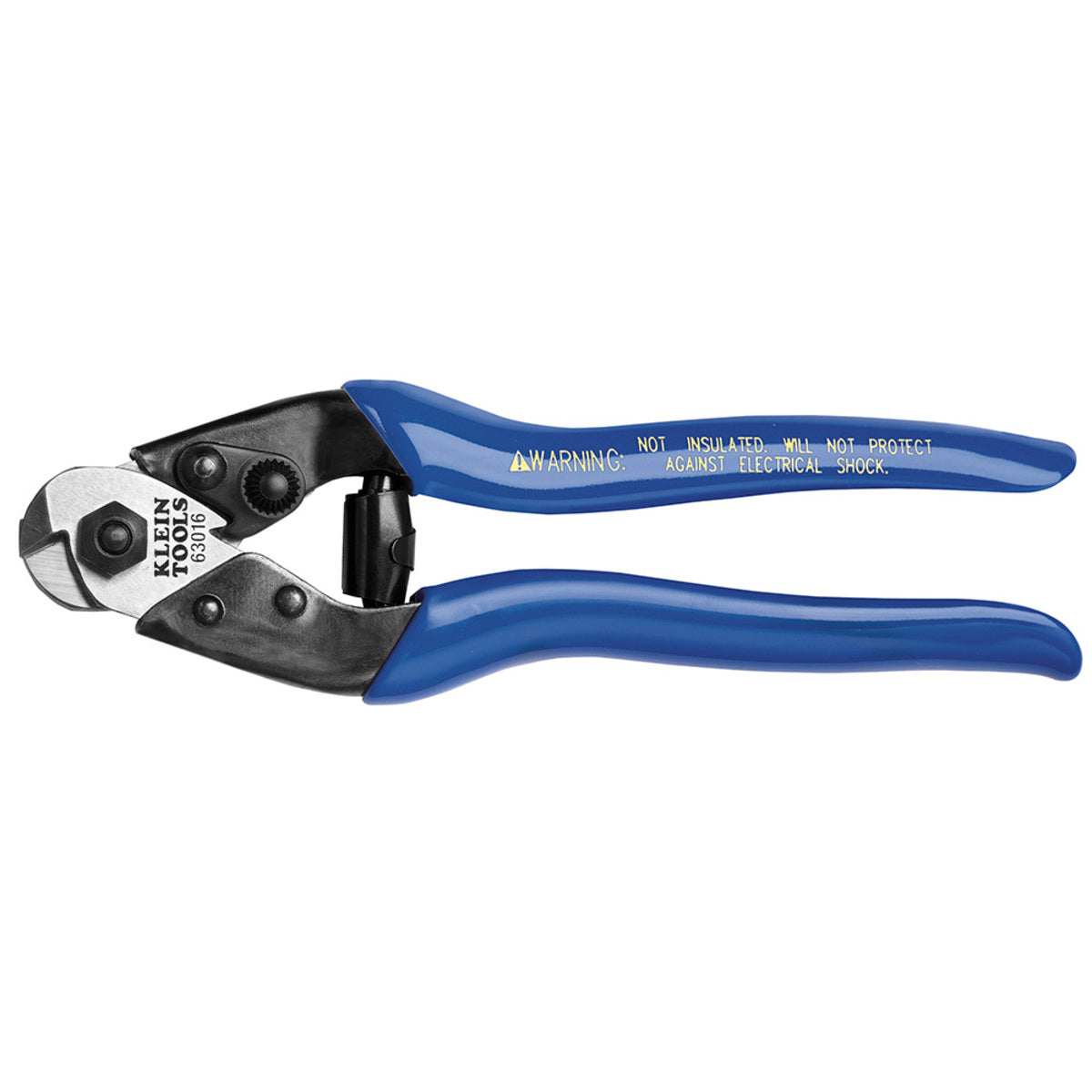 Klein Tools 7 1/2" Blue Steel Cable Cutter