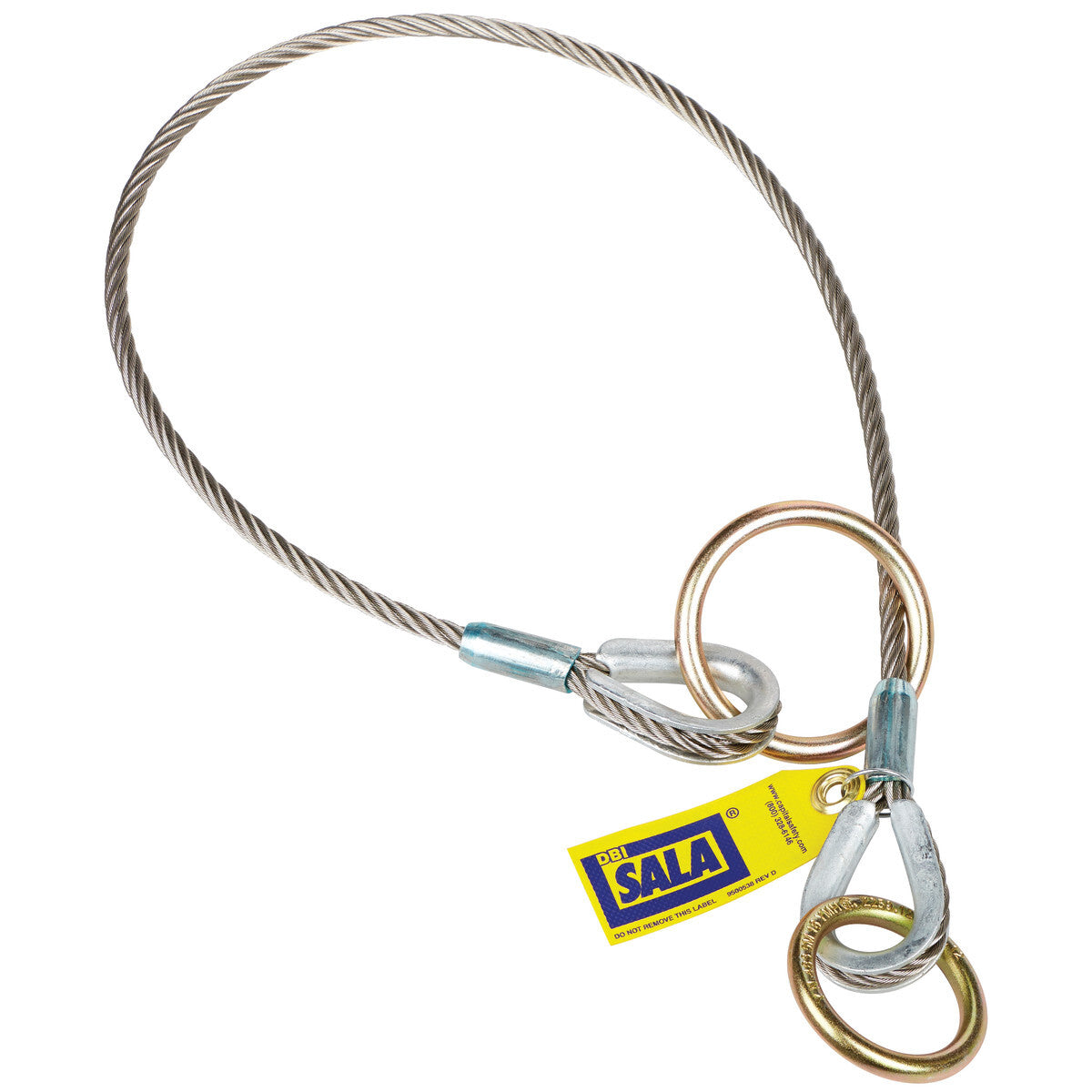 3M™ 3' DBI-SALA® Stainless Steel Cable Tie-Off Adapter