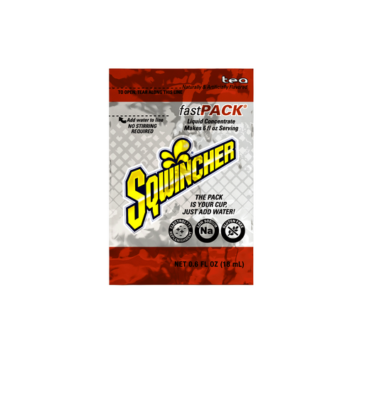 Sqwincher® .6 Ounce Tea Flavor Fast Pack® Packet Electrolyte Drink