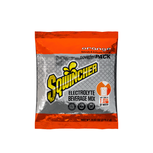 Sqwincher® 9.53 Ounce Orange Flavor Powder Pack Bag Electrolyte Drink