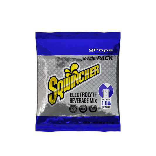 Sqwincher® 9.53 Ounce Grape Flavor Powder Pack Bag Electrolyte Drink