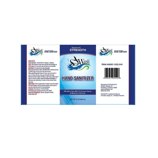 Smitty's 32 oz. Sea Wash® Advanced Strength Hand Sanitizer