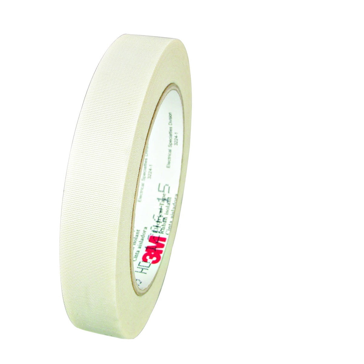 3M™ 0.75" X 66' White Scotch® 69 7 mil Glass Cloth Electrical Tape