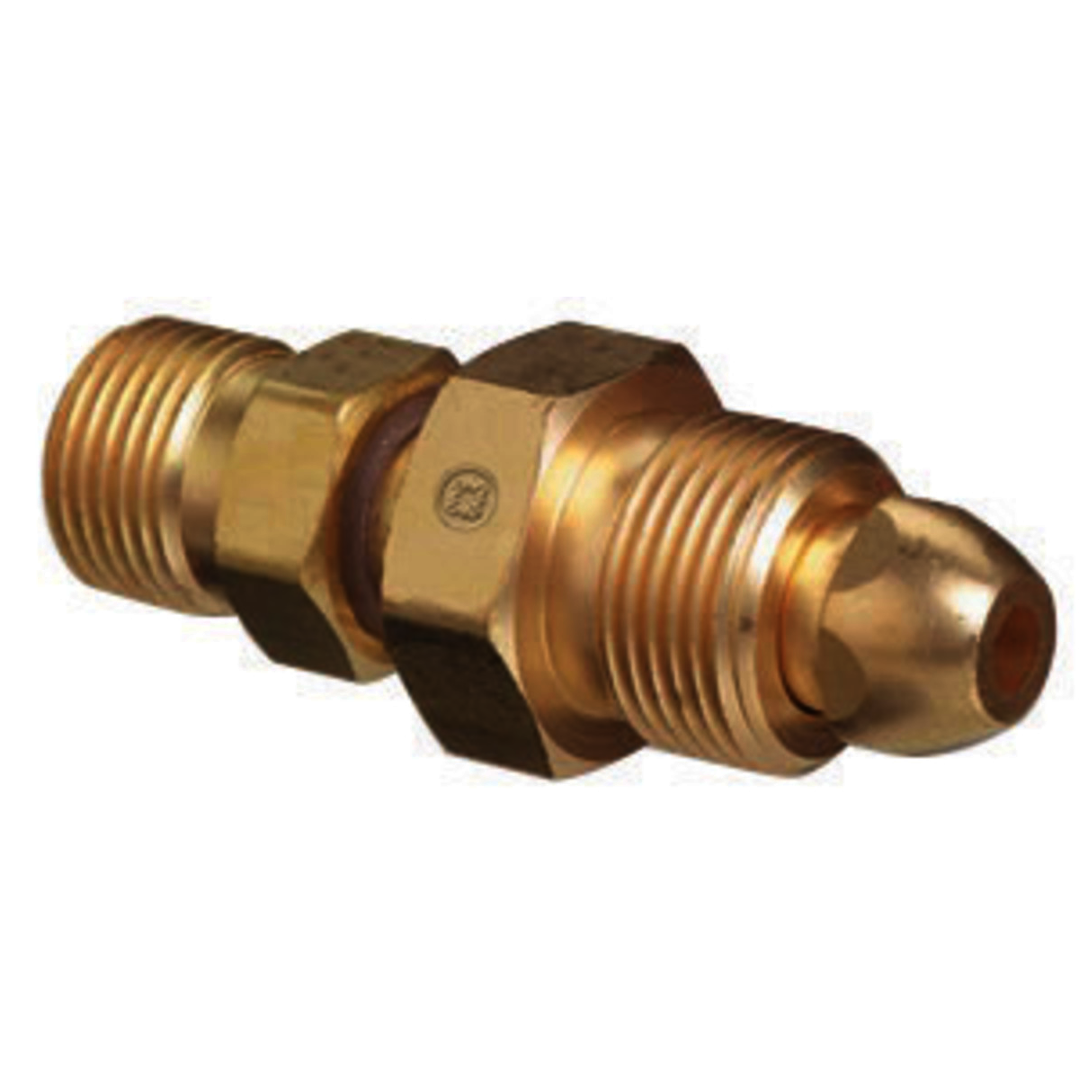 RADNOR™ CGA-580 X CGA-320 Brass Argon/Helium/Nitrogen/Carbon Dioxide C ...