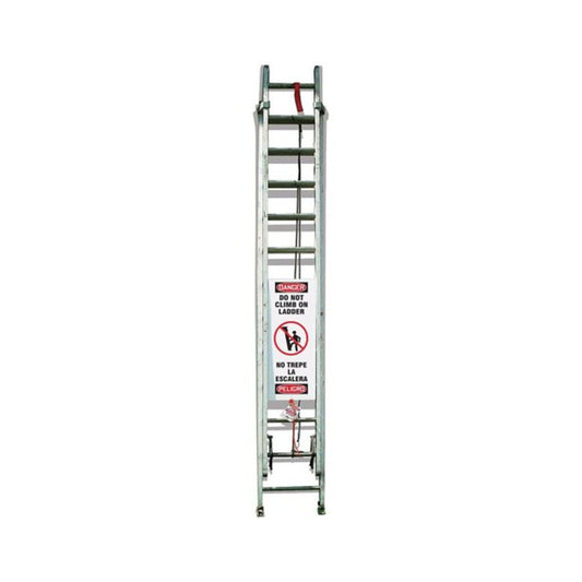 Accuform Signs® White/Black/Red Aluminum StopOut® Ladder Shield Kit "DANGER - DO NOT CLIMB ON LADDER"