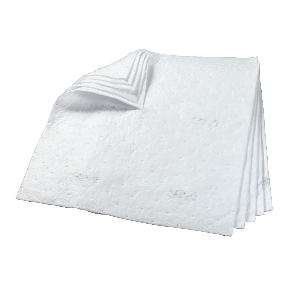 3M™ 34" X 38" White Polyester/Polypropylene Sorbent Pad