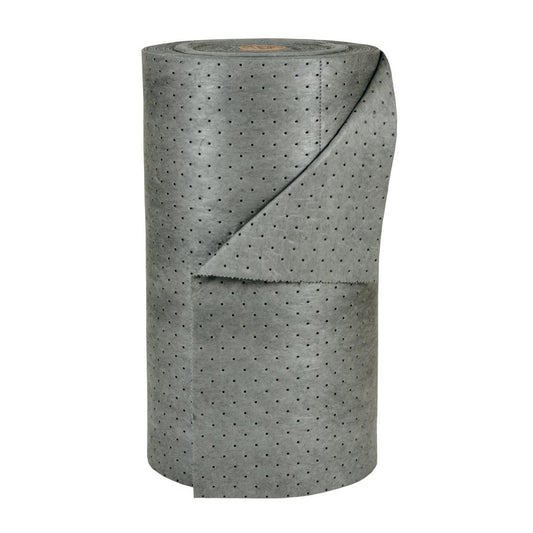 Brady® 30" X 150' MRO Plus® Gray MMM (Meltblown-Meltblown-Meltblown) Polypropylene Sorbent Roll