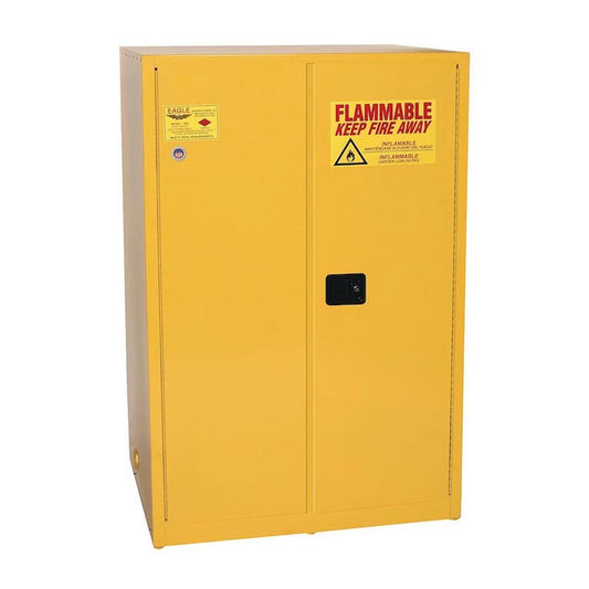 Eagle 90 Gallon Yellow Steel Safety Storage Cabinet