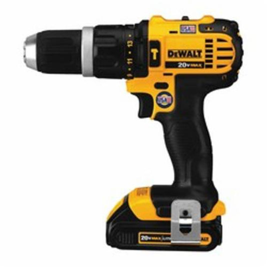 DeWALT DCD785C2  20V MAX Compact 1/2" Hammer Drill/Driver Kit W/ (2) 1.5 Ah Batteries