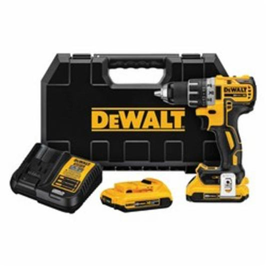 DeWALT DCD791D2 20V MAX XR® Brushless Compact 1/2" Drill/Driver Kit W/ (2) 2.0 Ah Batteries